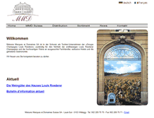 Tablet Screenshot of mmdsuisse.com
